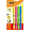 Marcadores Fluorescentes Grip 4 unidades Bic