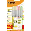 Marcadores Fluorescentes 6 unidades Bic