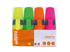 Marcadores Fluorescentes 4 unidades Note!