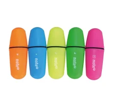 Marcadores Mini Fluorescentes 5 unidades Note!