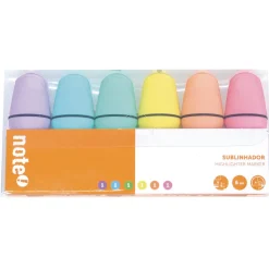 Marcadores Mini Pastel 6 unidades Note!