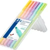Marcadores Triplus Pastel 6 unidades Staedtler