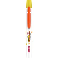 Marcador fluo JustClick MRH-106 amarelo e laranja