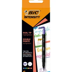 Marcador Fluor Dual Intensity 6Unidades Bic