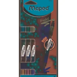 Marcador Fluor Duo Pastel 3Unidades