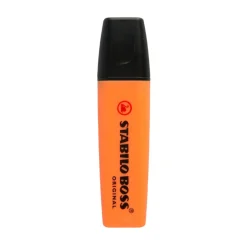 Marcador Fluor Laranja Stabilo Boss