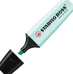 Marcador Fluor Pastel Azul Turquesa Stabilo Boss