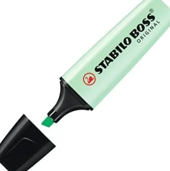 Marcador Fluor Pastel Menta Stabilo Boss