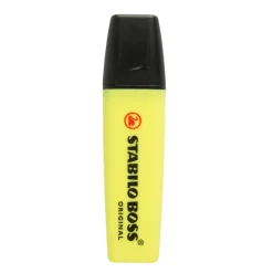 Marcador Fluor Stabilo Boss Amarelo