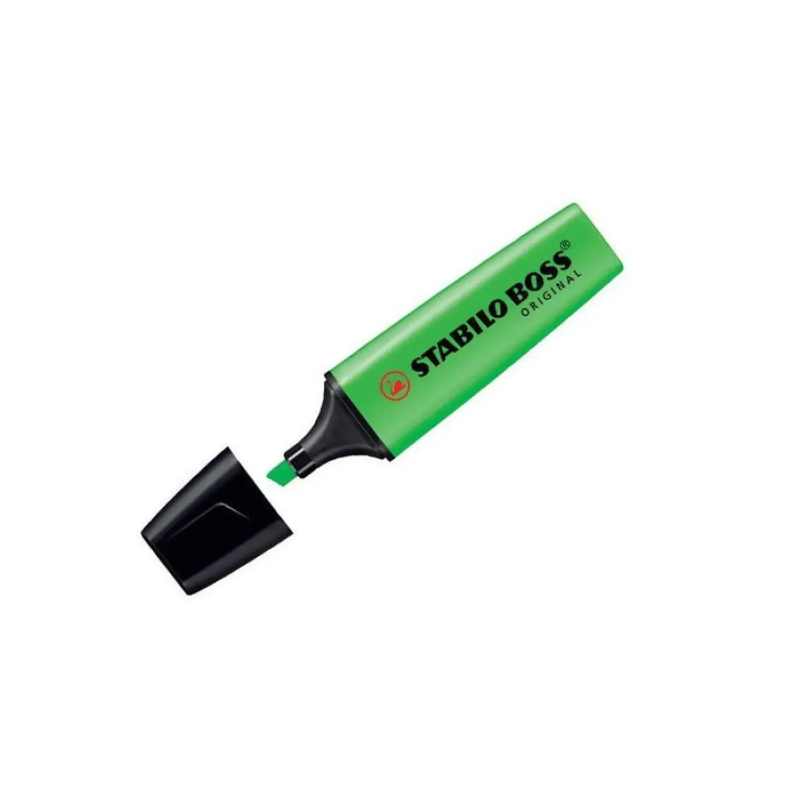 Marcador Fluor Verde Stabilo Boss