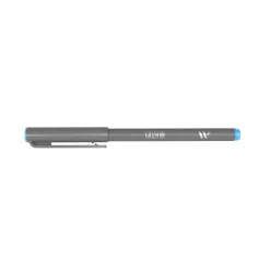 Marcador Ginza Nano Brush Pen Azul Ciano