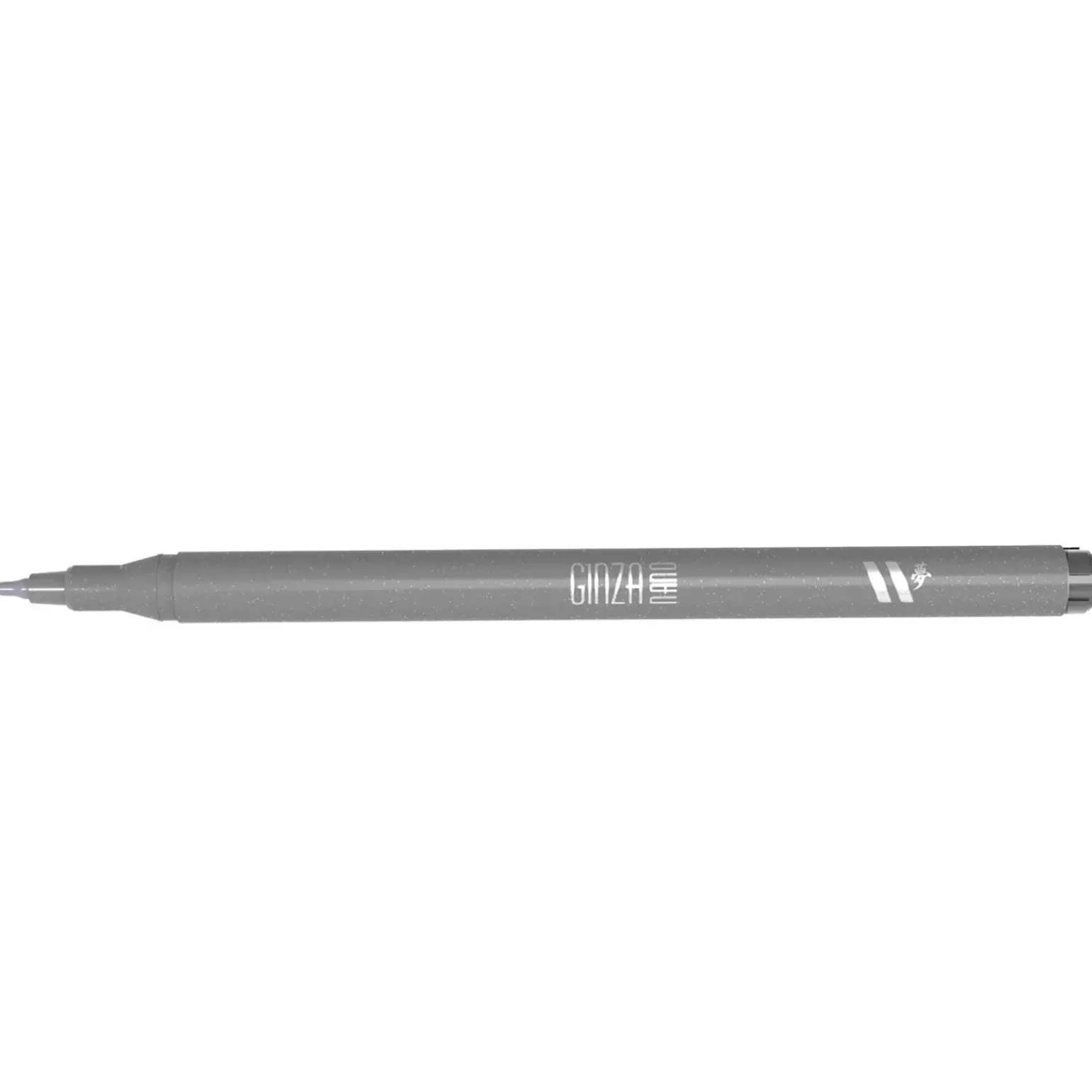 Marcador Ginza Nano Brush Pen Cinza