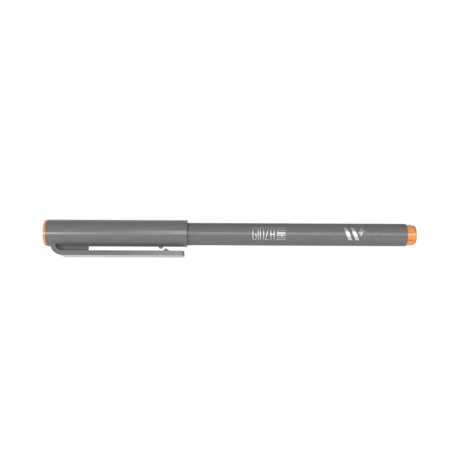 Marcador Ginza Nano Brush Pen Laranja