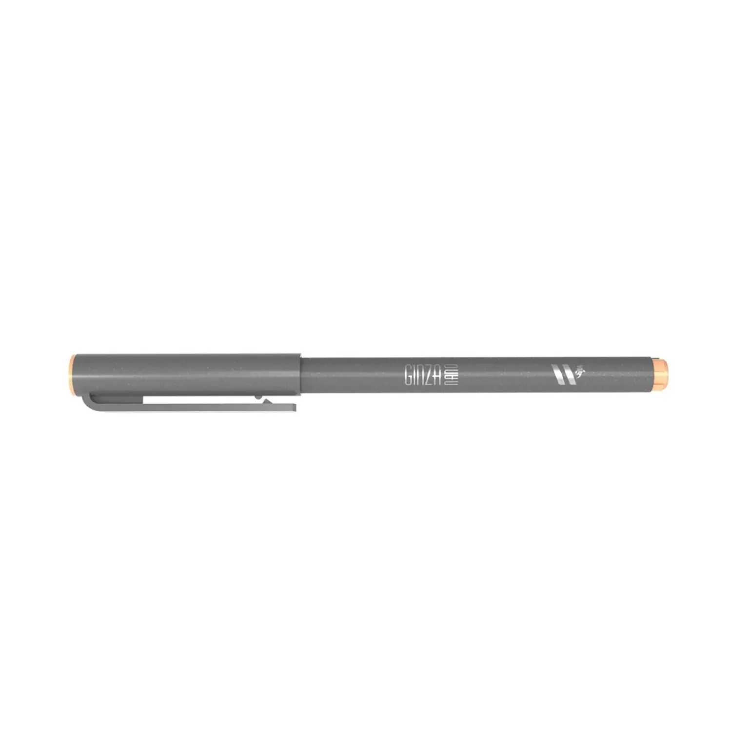 Marcador Ginza Nano Brush Pen Laranja Pastel