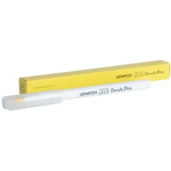 Marcador Ginza Pro Brush Pen Amarelo Newpen