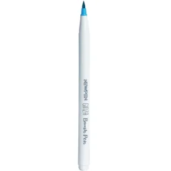 Marcador Ginza Pro Brush Pen Azul Ciano Newpen