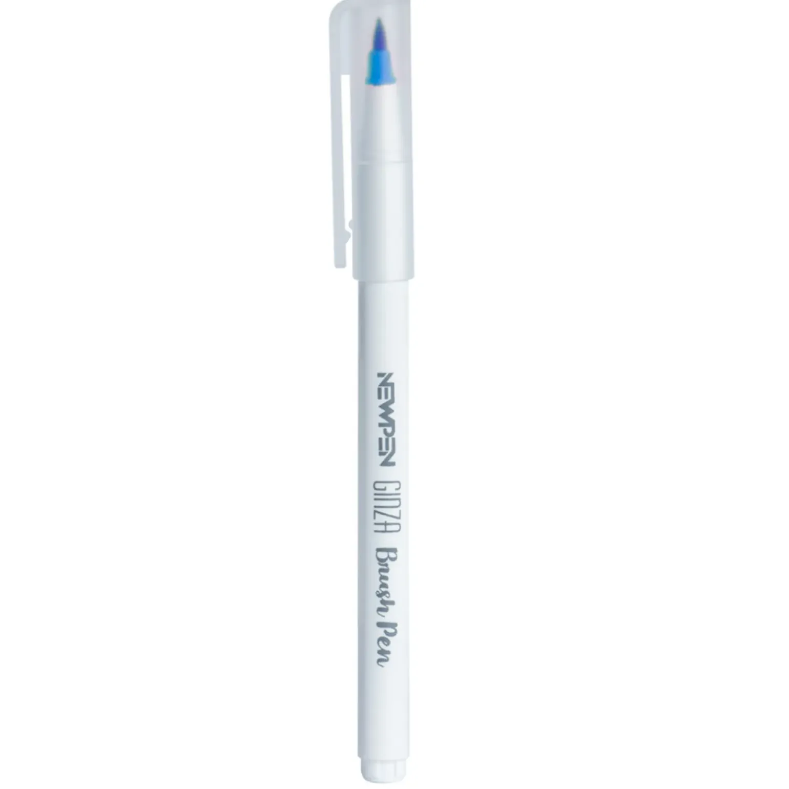 Marcador Ginza Pro Brush Pen Azul Safira Newpen