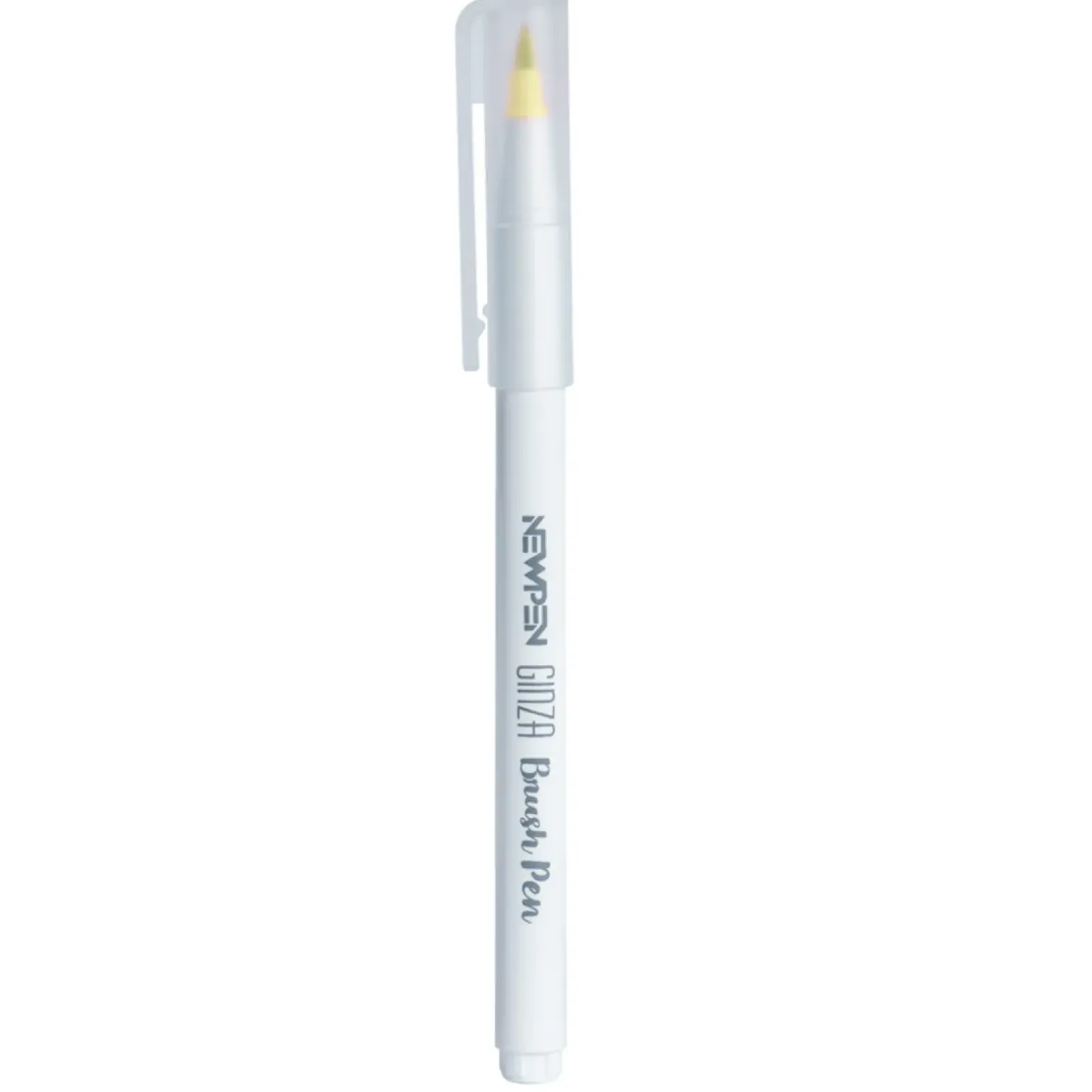 Marcador Ginza Pro Brush Pen Baunilha Newpen