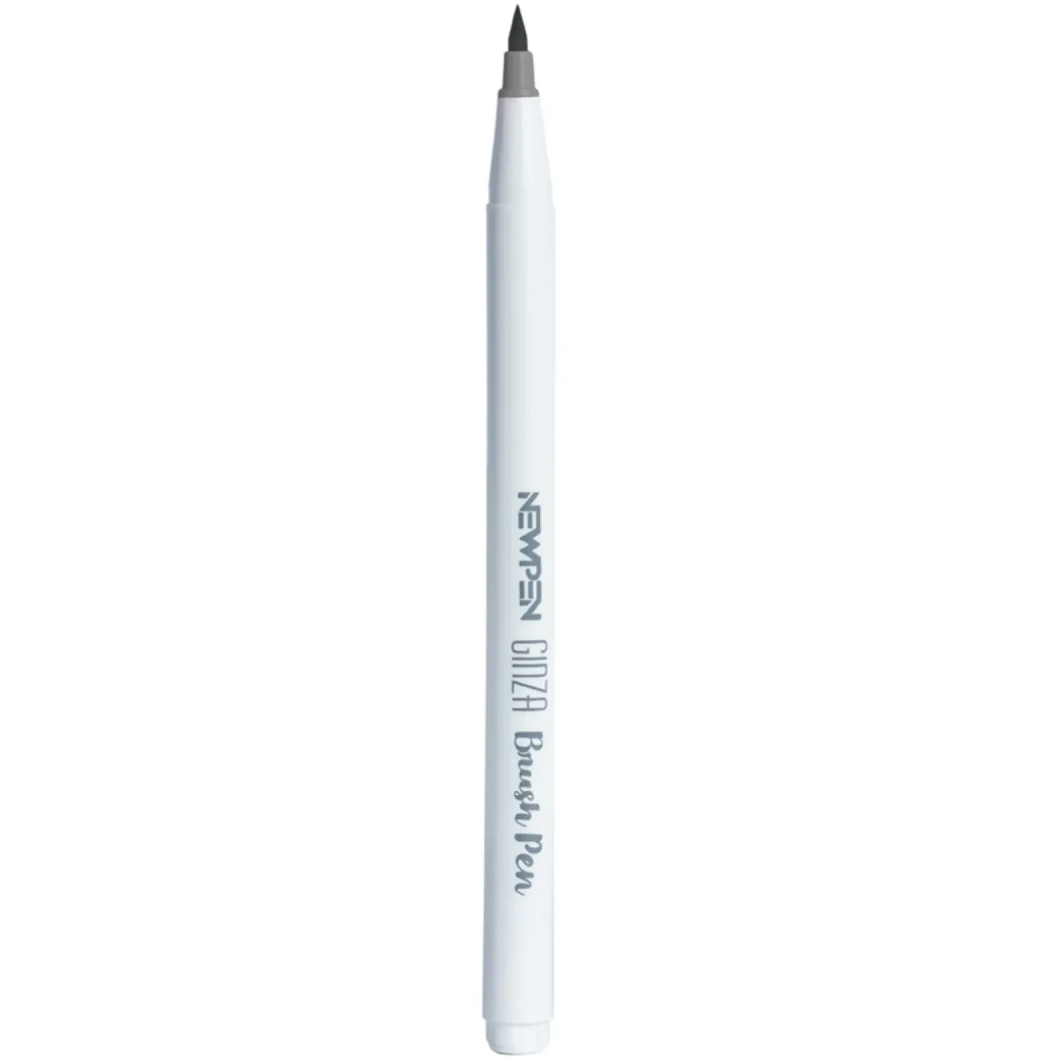 Marcador Ginza Pro Brush Pen Cinza Newpen