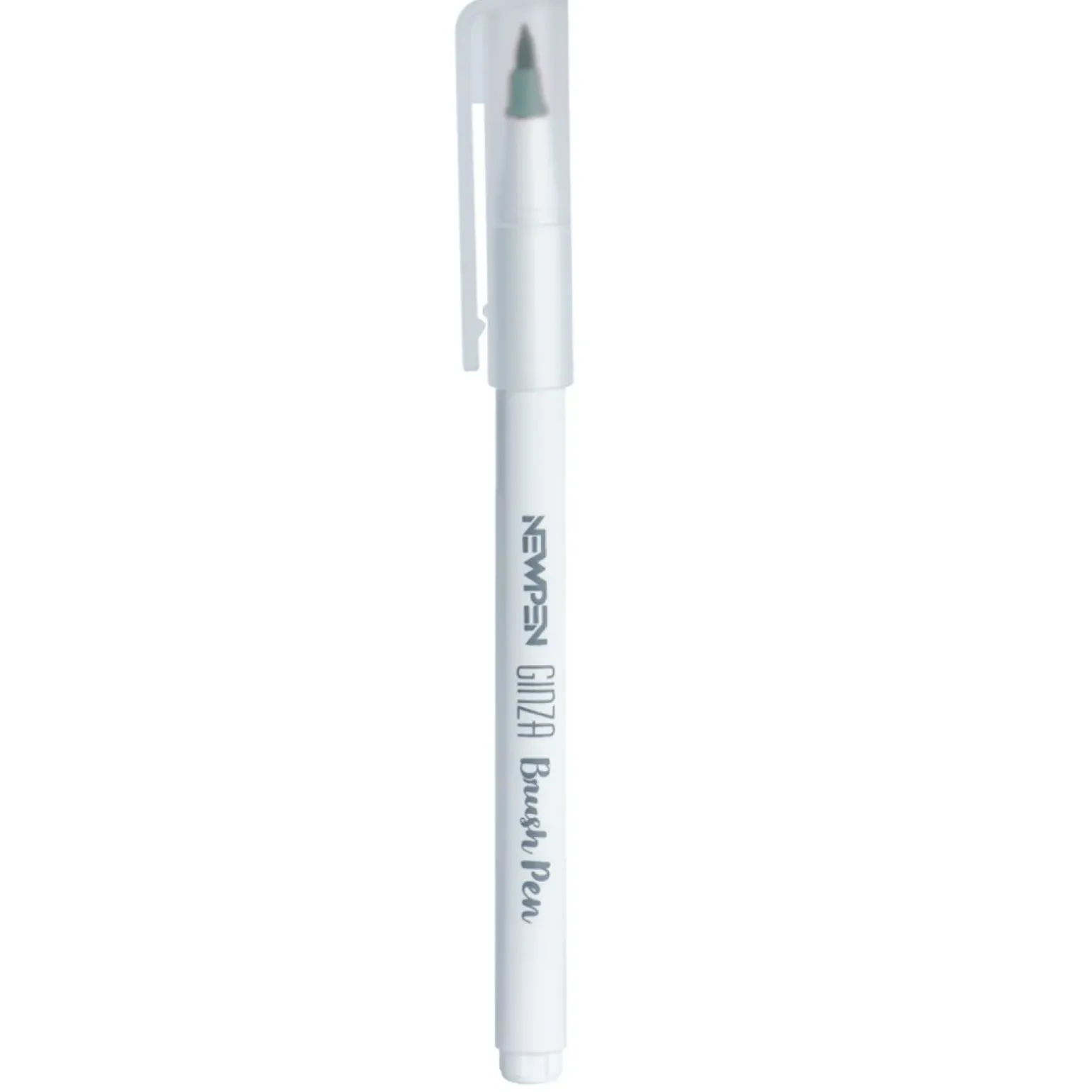 Marcador Ginza Pro Brush Pen Cinza Newpen