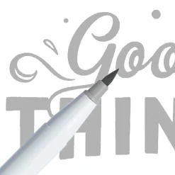 Marcador Ginza Pro Brush Pen Cinzento Claro