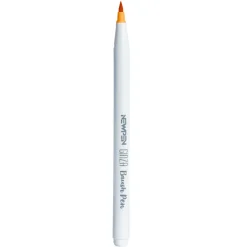 Marcador Ginza Pro Brush Pen Laranja Newpen