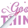 Marcador Ginza Pro Brush Pen Rosa Quartz Newpen