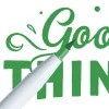 Marcador Ginza Pro Brush Pen Verde Newpen