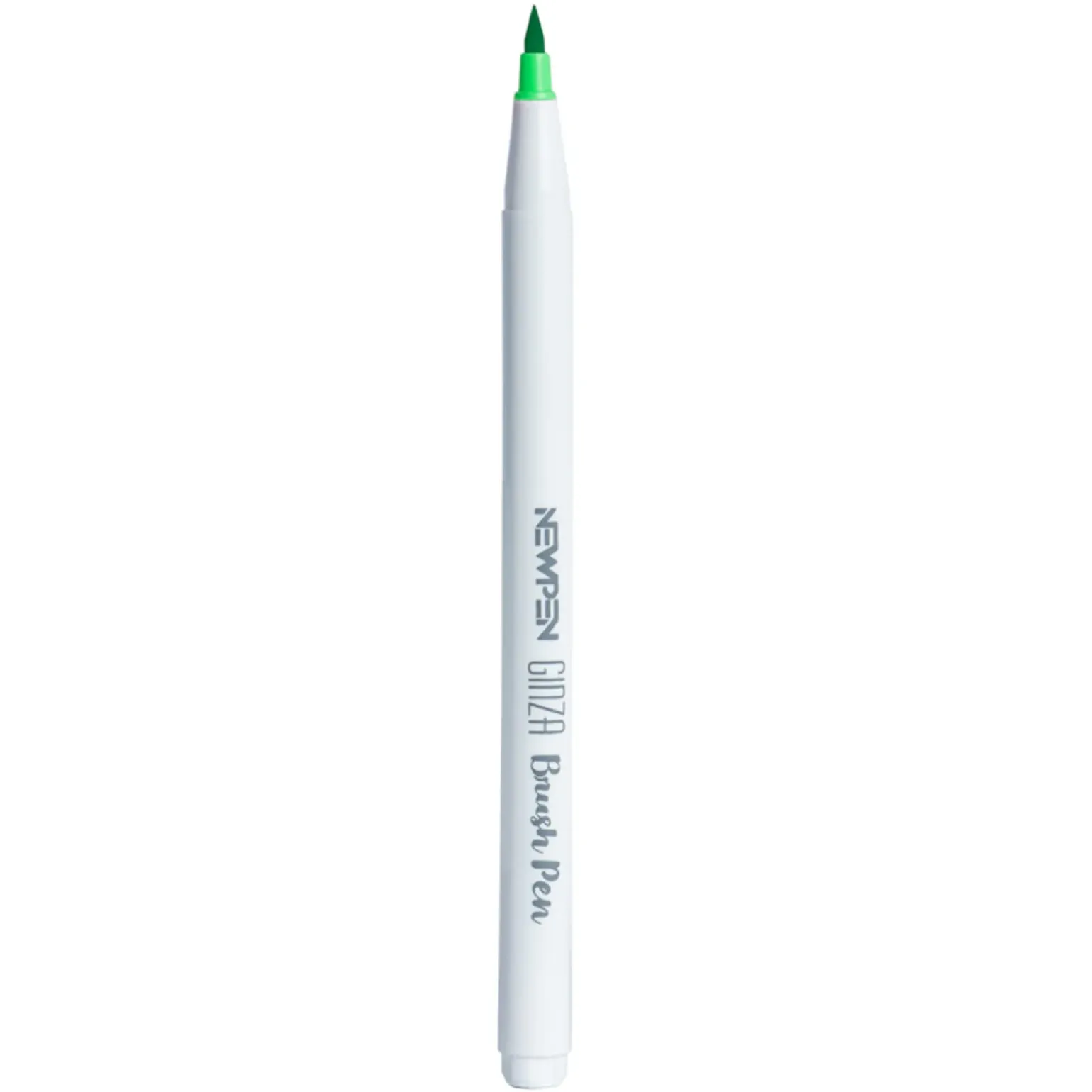Marcador Ginza Pro Brush Pen Verde Newpen