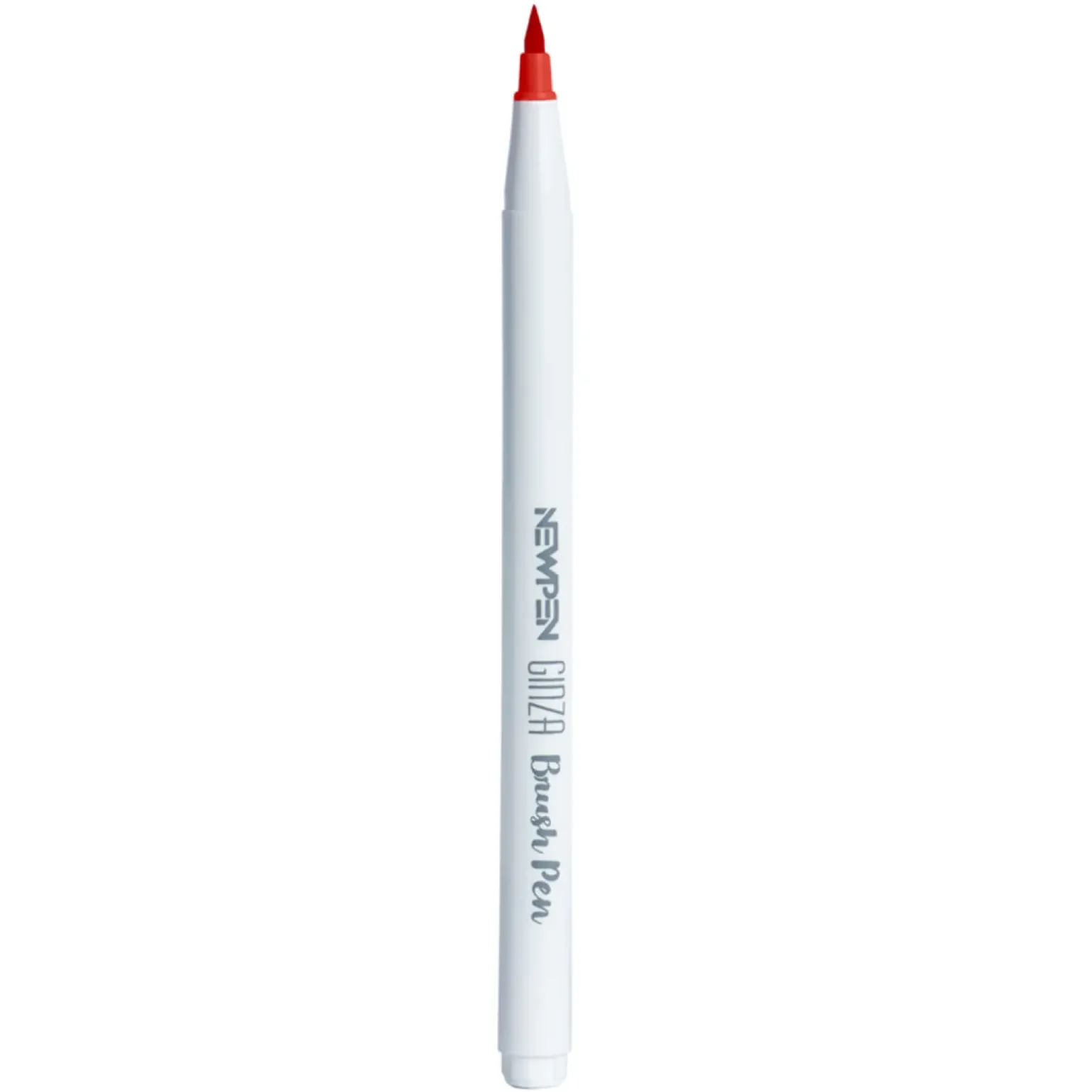 Marcador Ginza Pro Brush Pen Vermelho Escarlate Newpen