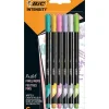Marcador Intensity Fine Pastel 6 unidades Bic