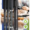 Marcador Permanente de Tinta Preta