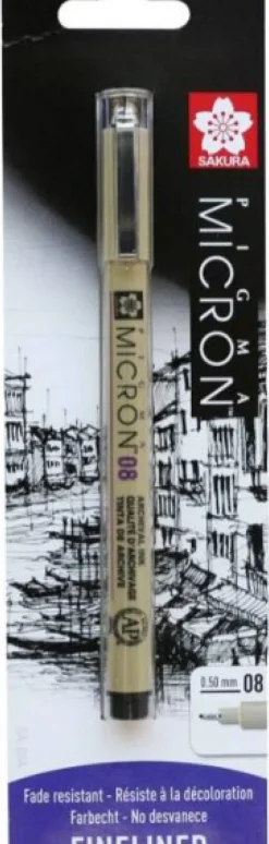 Marcador Pigma Micron 08