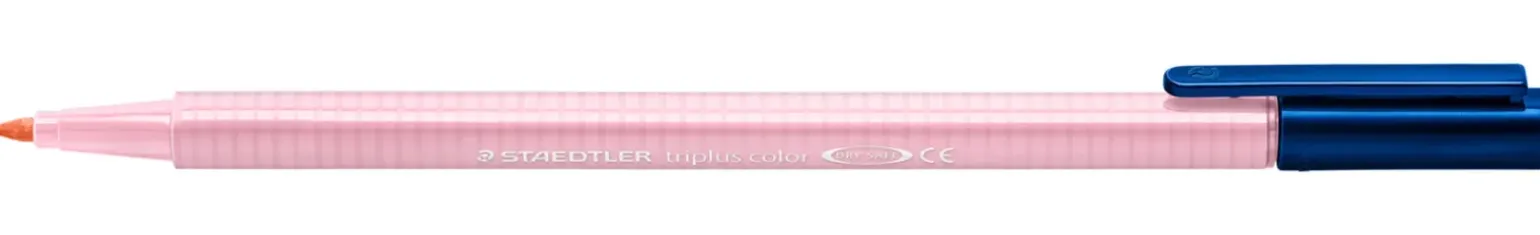 Marcador Ponta Fibra Triplus Rosa