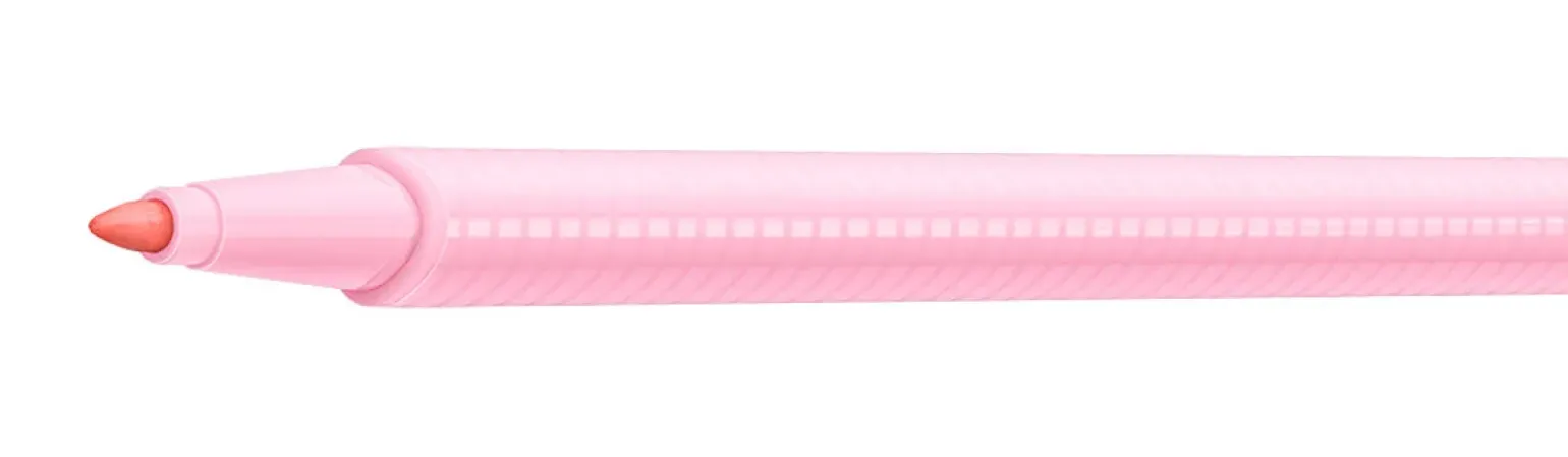 Marcador Ponta Fibra Triplus Rosa