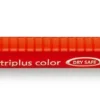 Marcador Ponta Fibra Triplus Vermelho