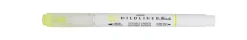 Marcador 2 Pontas Fluorescente + Brush Pen Amarelo