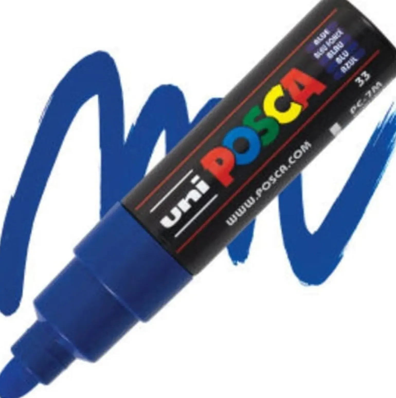 Marcador Posca Pc-7M Azul