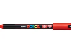 Marcador Posca Pc-1Mr Vermelho Metálico