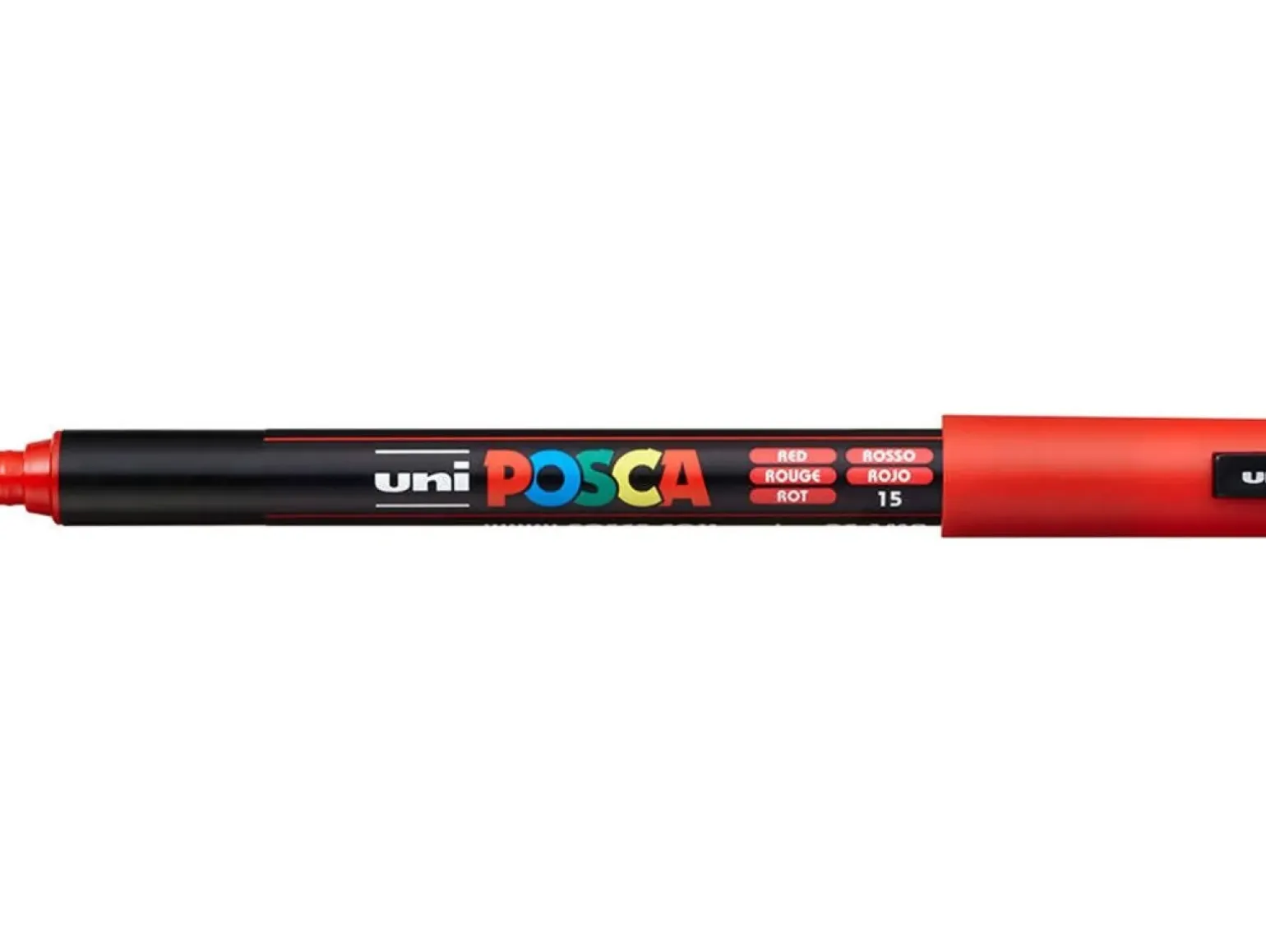 Marcador Posca Pc-1Mr Vermelho Metálico