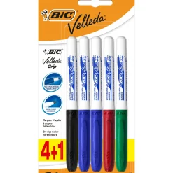 Marcador Velleda Grip 5 unidades Bic