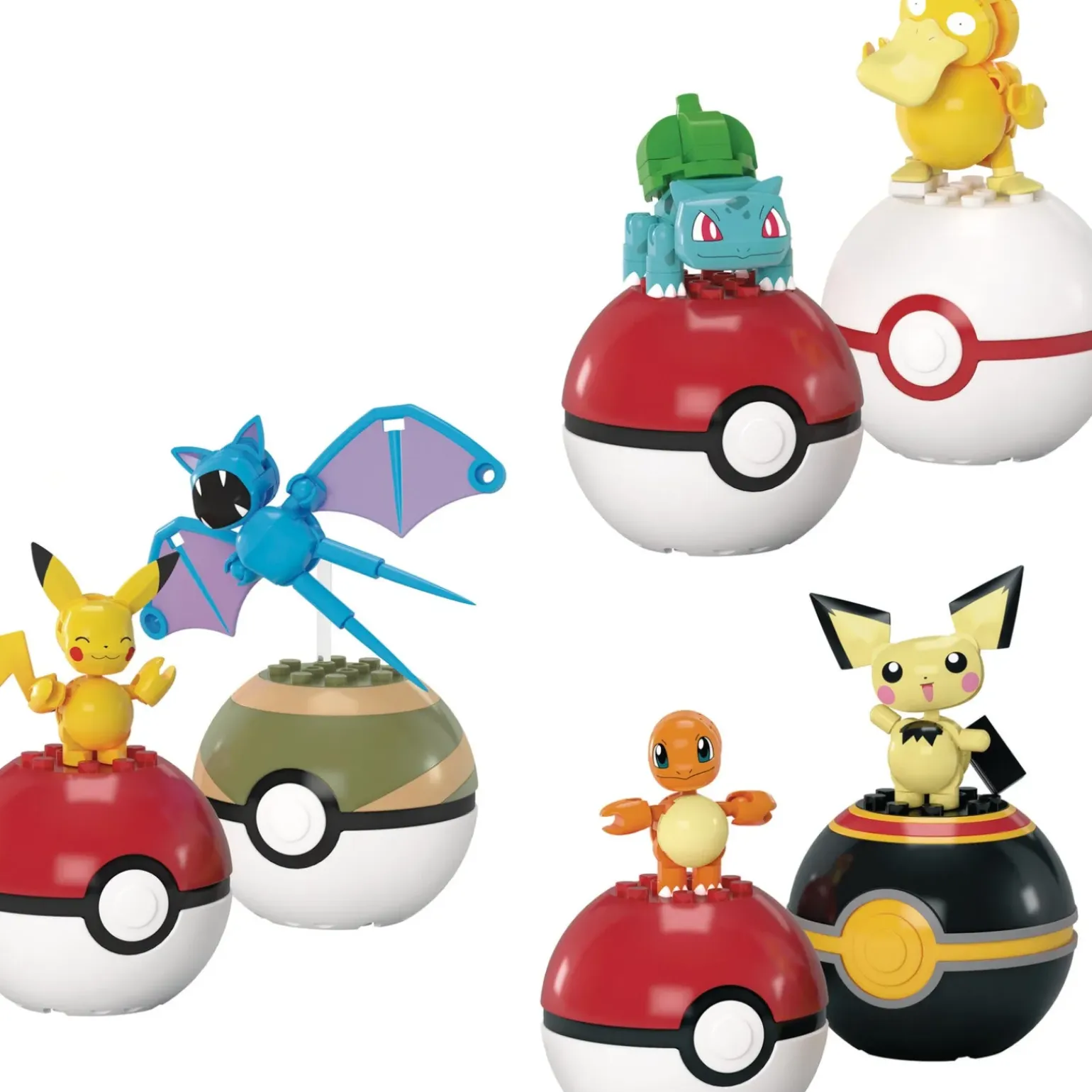 Mega Pokémon Sort. Pack 2 Pokebolas