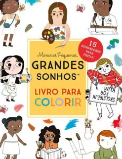 Meninos Pequenos, Grandes Sonhos de M.ª Isabel Sánchez Vegara - Livro para Colorir