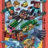 Mergulho no Escuro! de Nick Eliopulos e Luke Flowers Minecraft N.º 3