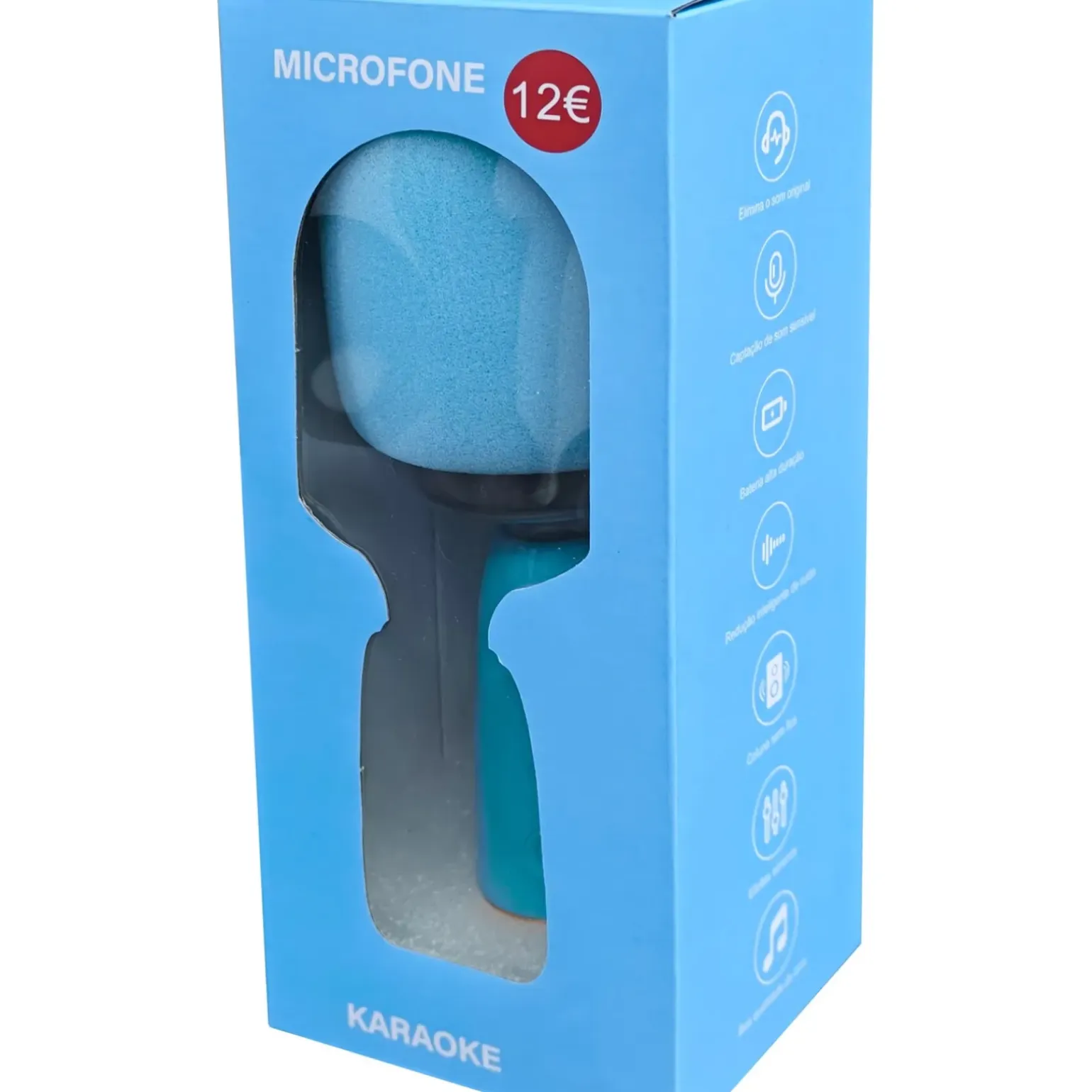 Microfone Azul