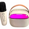 Microfone e Coluna Led