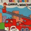 Mil Cores Mágicas - Carros e Máquinas - Livro com Caneta Mágica