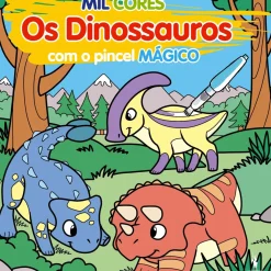 Mil Cores - os Dinossauros - com o Pincel Mágico