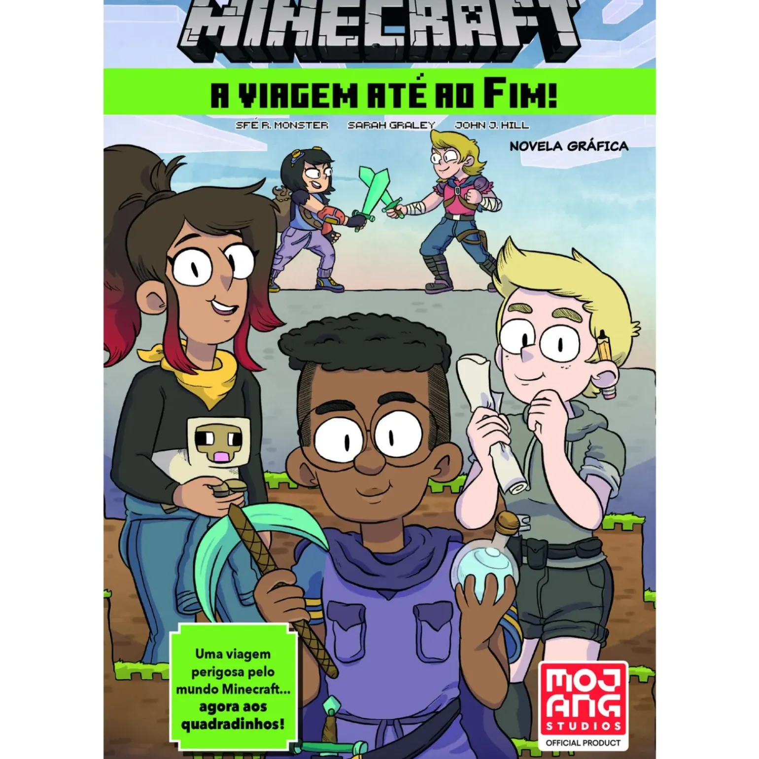 Minecraft: A Viagem Até ao Fim! de Sfe R. Monster - Novela Gráfica