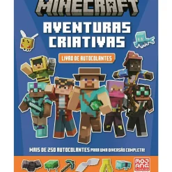 Minecraft - Livro de Autocolantes